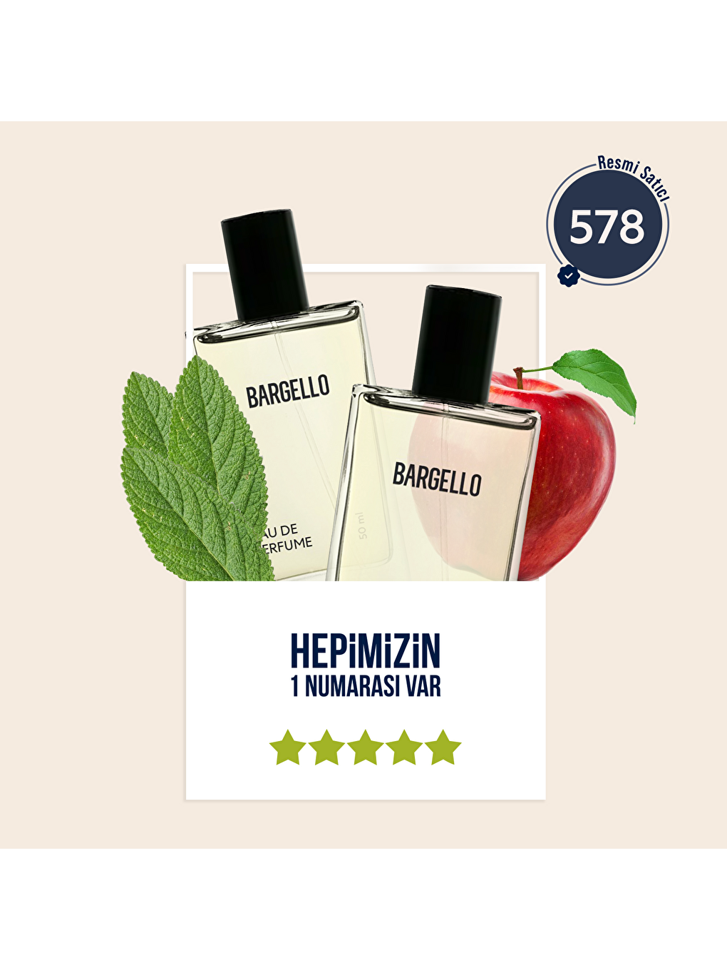 Erkek Parfüm Odunsu 50ml No:578-1
