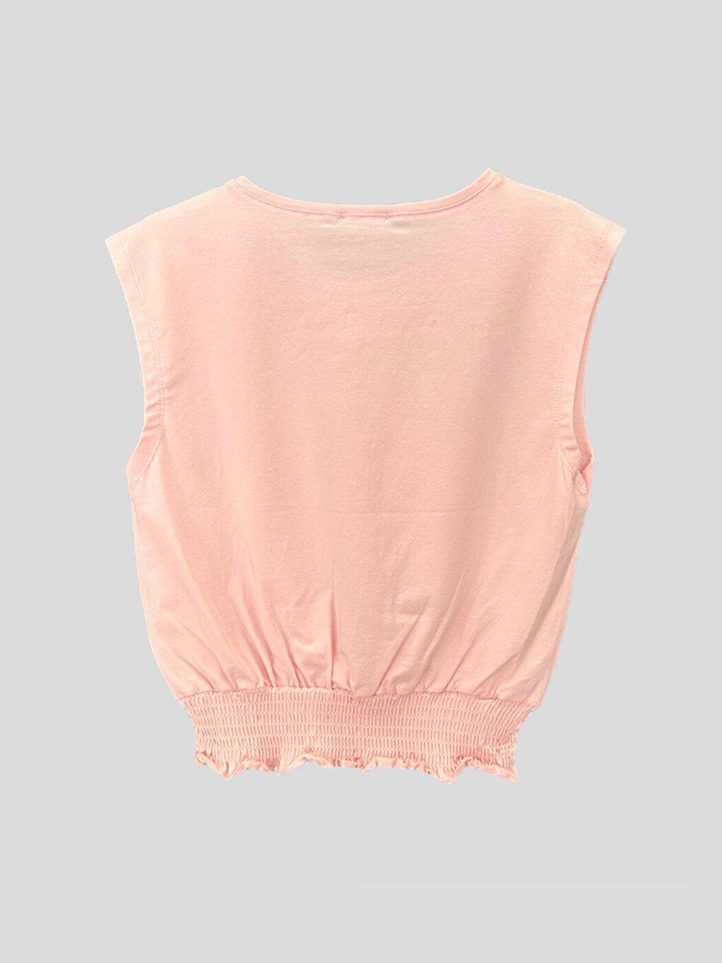 Pembe Little Star Kız Çocuk My Heart Bluz-1