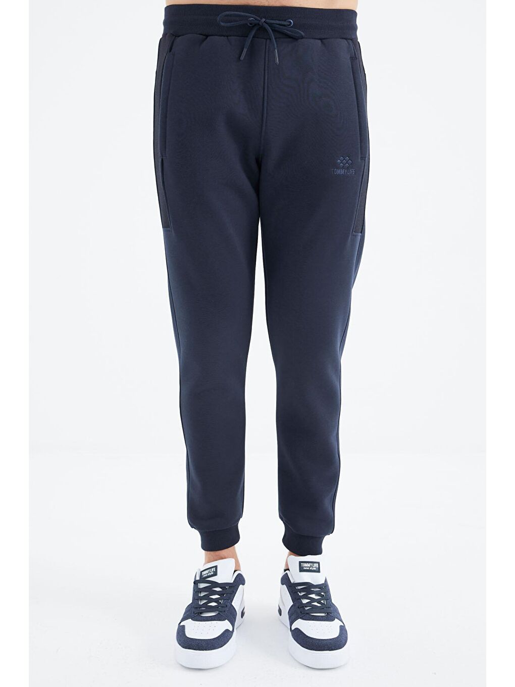 İndigo Şardonlu Erkek Eşofman Alt - 82118