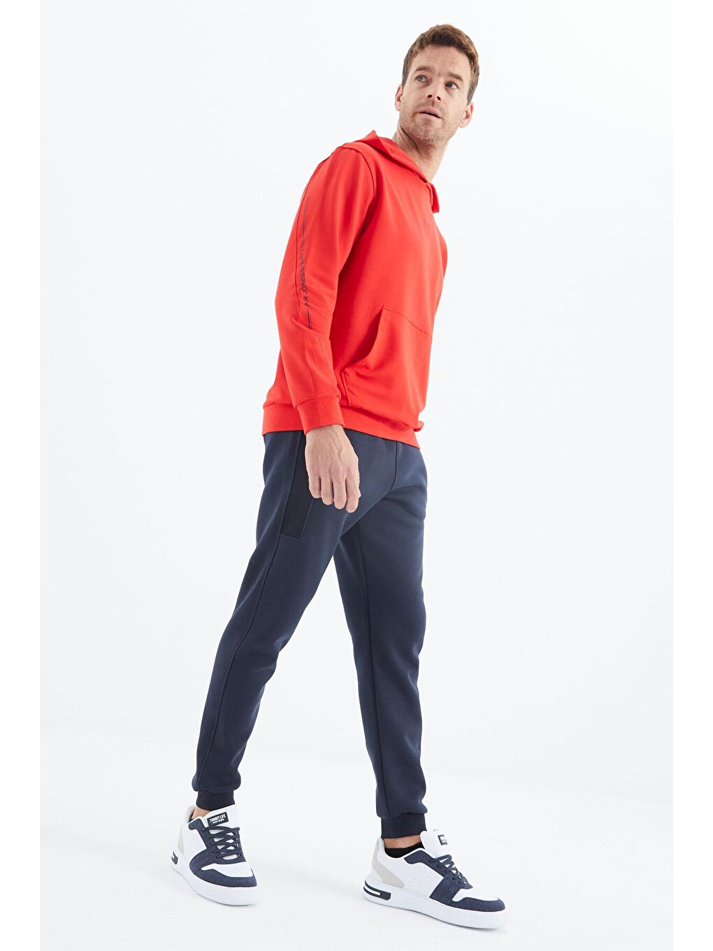 İndigo Şardonlu Erkek Eşofman Alt - 82118-3