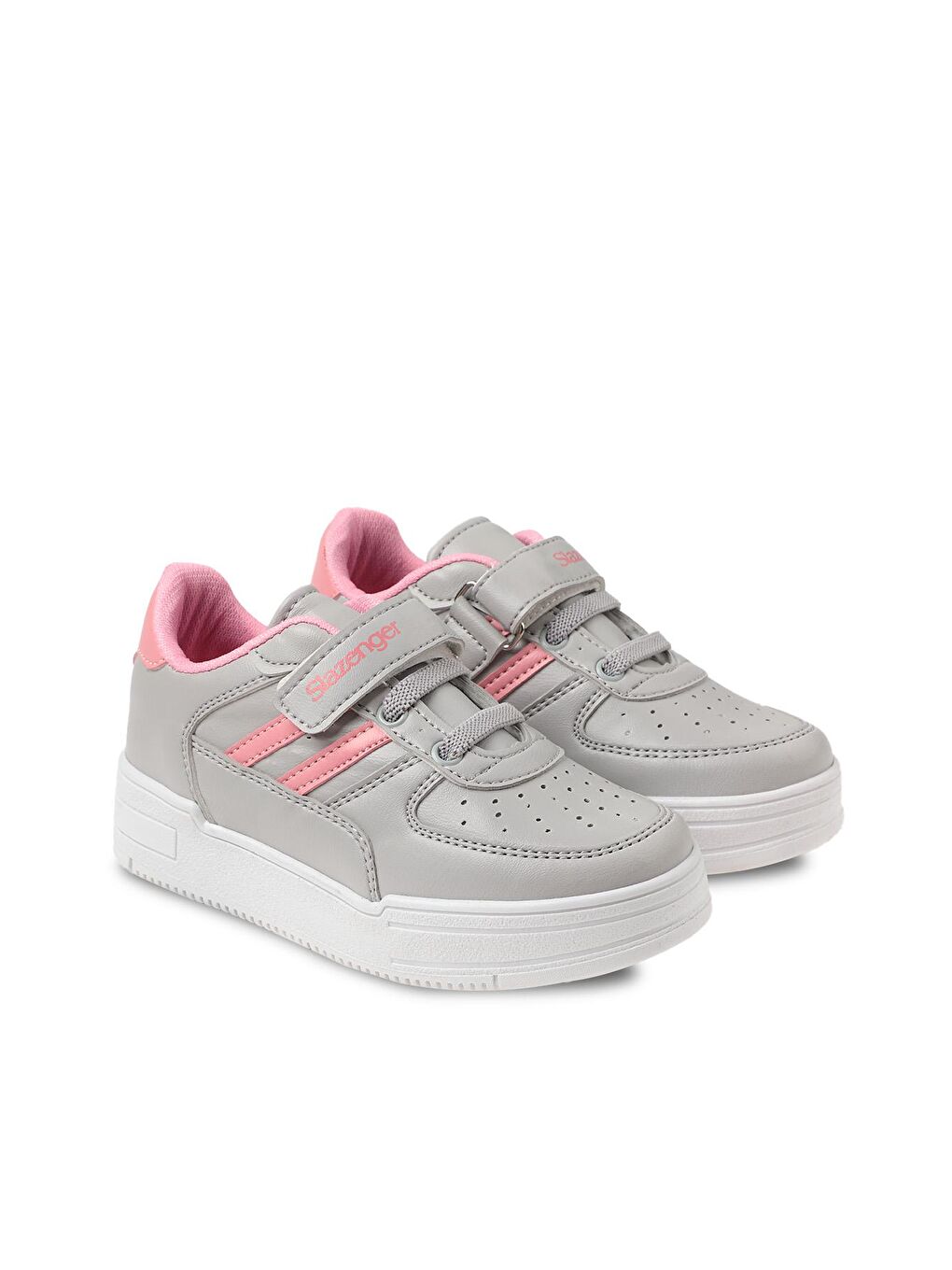 CAMP Sneaker Kız Çocuk Ayakkabı Gri / Pembe-1