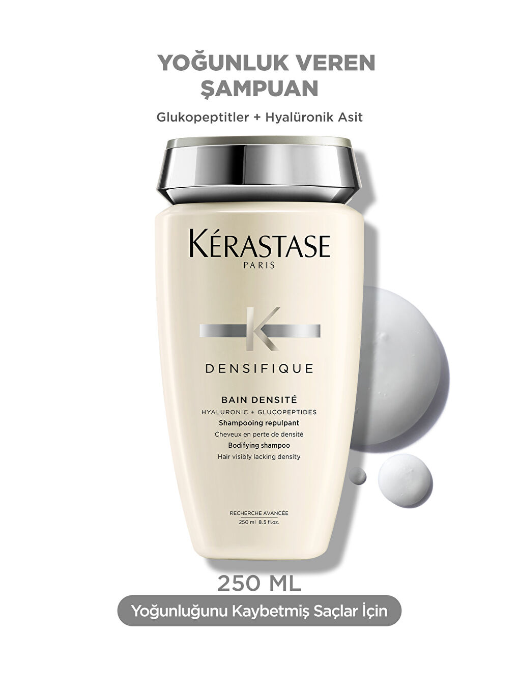 Densifique Bain Densite Yoğunlaştırıcı Şampuan 250ml-1