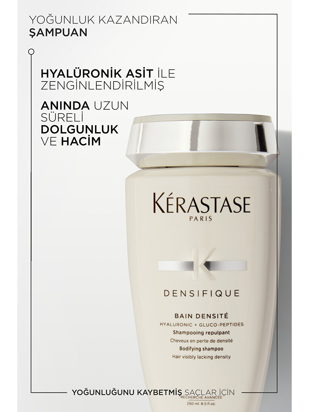 Densifique Bain Densite Yoğunlaştırıcı Şampuan 250ml-3