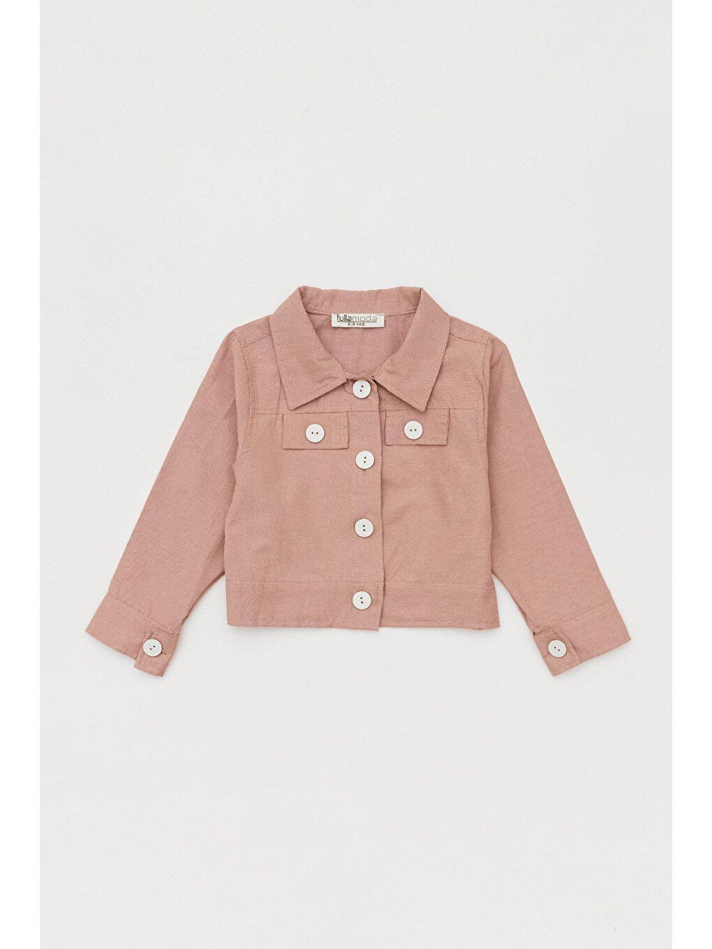 Sarı Aksesuar  Detaylı  Kız  Çocuk Takım Elbise-3