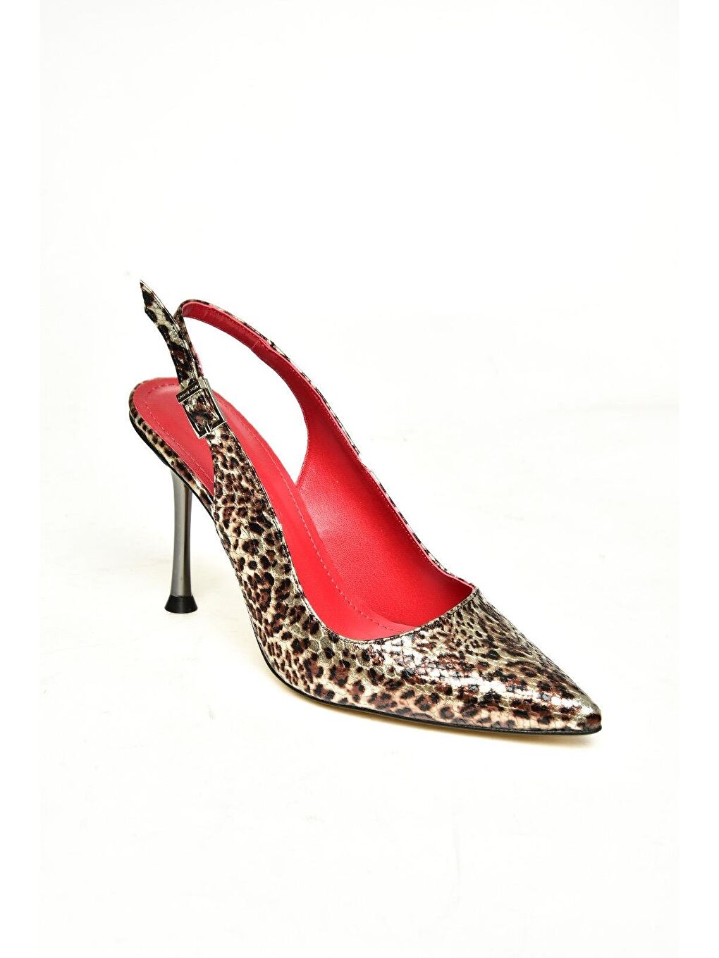 Kahverengi U8205622 Taba Kadın Topuklu Ayakkabı-1