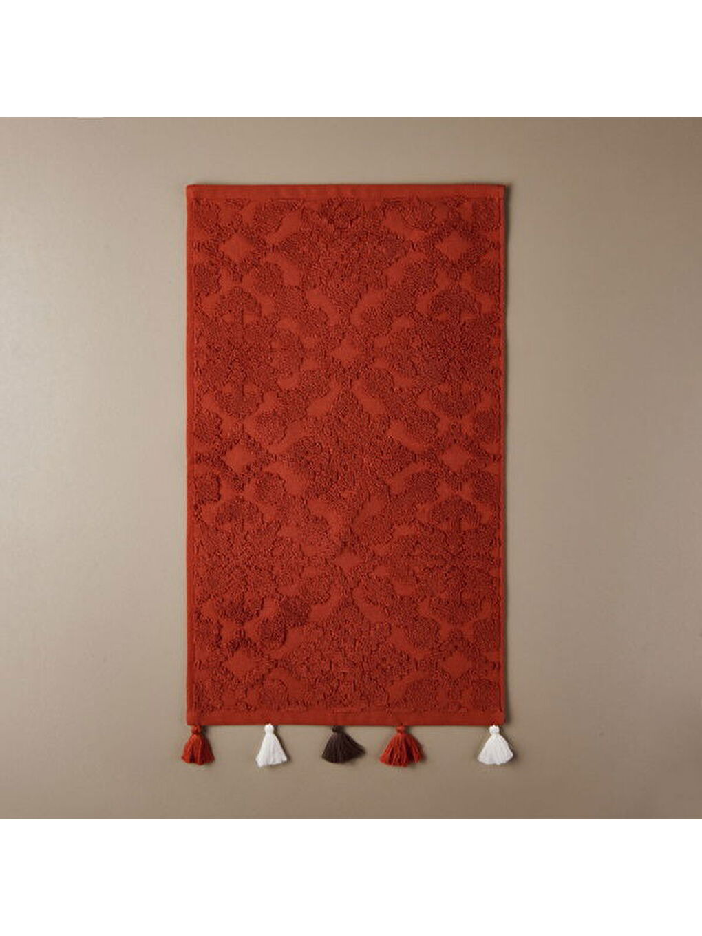 Bordo Soft Earthy Hues Juan El Havlusu - Kiremit - 30x50 cm-5