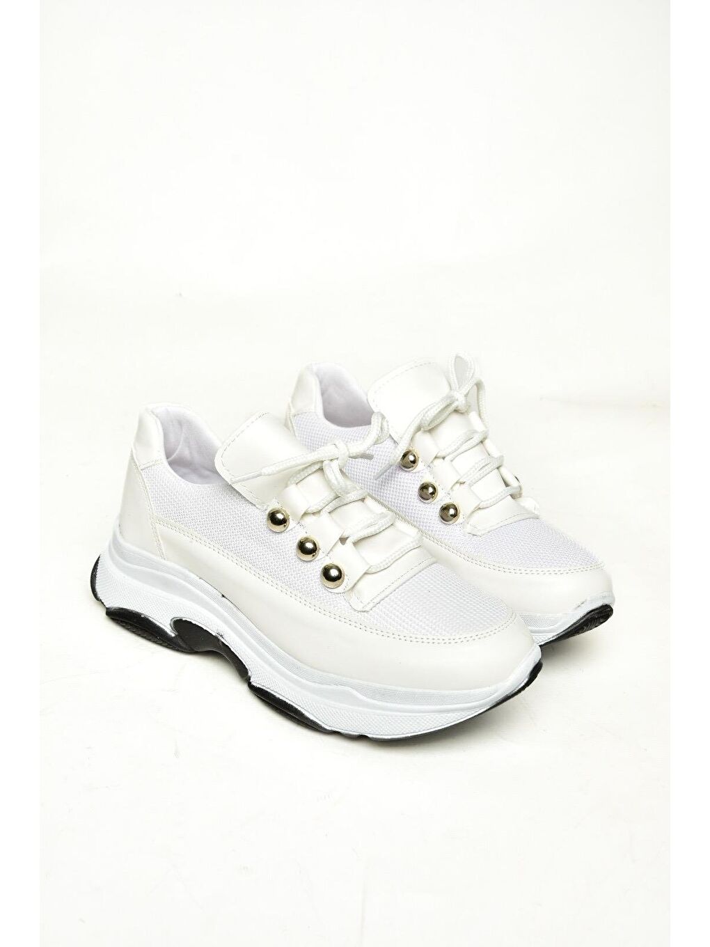 U2390326 Beyaz Kadın Sneakers-2