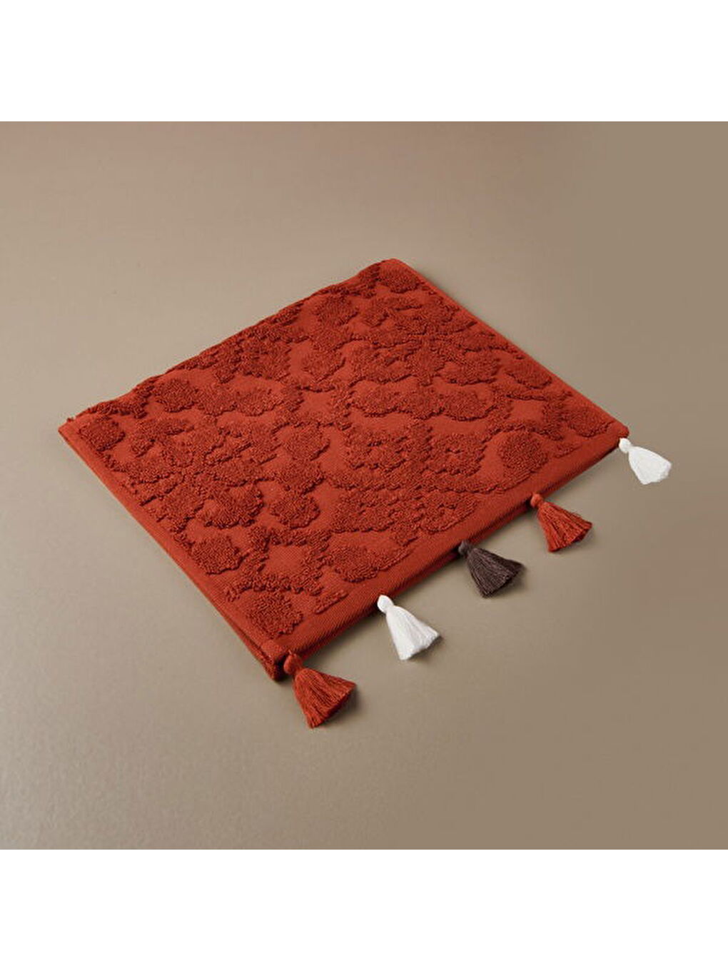 Bordo Soft Earthy Hues Juan El Havlusu - Kiremit - 30x50 cm-7
