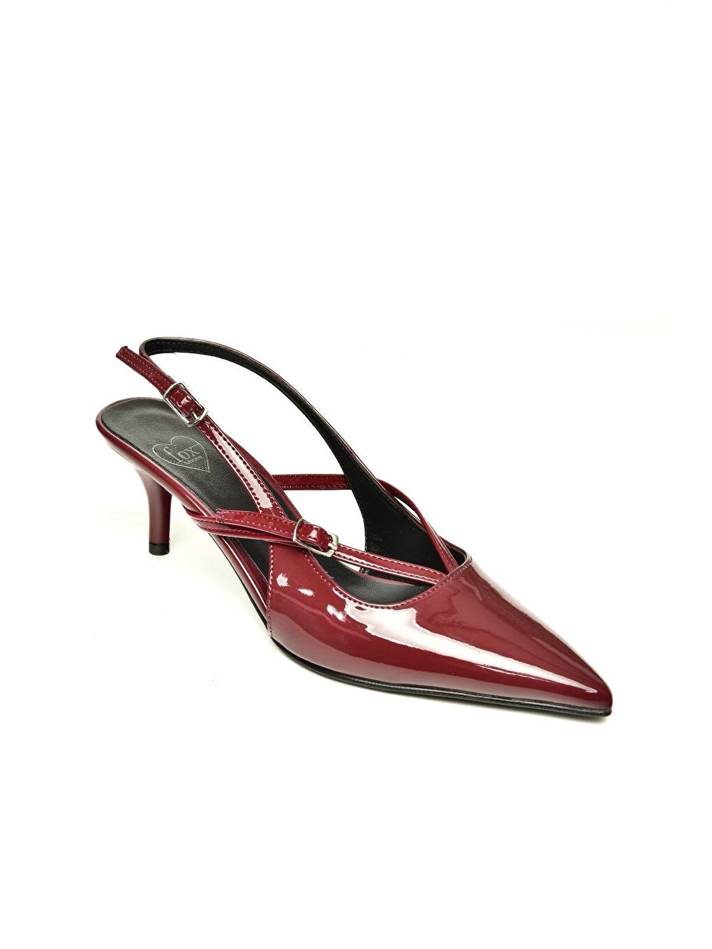 U6540745 Bordo Kadın Topuklu Ayakkabı-1
