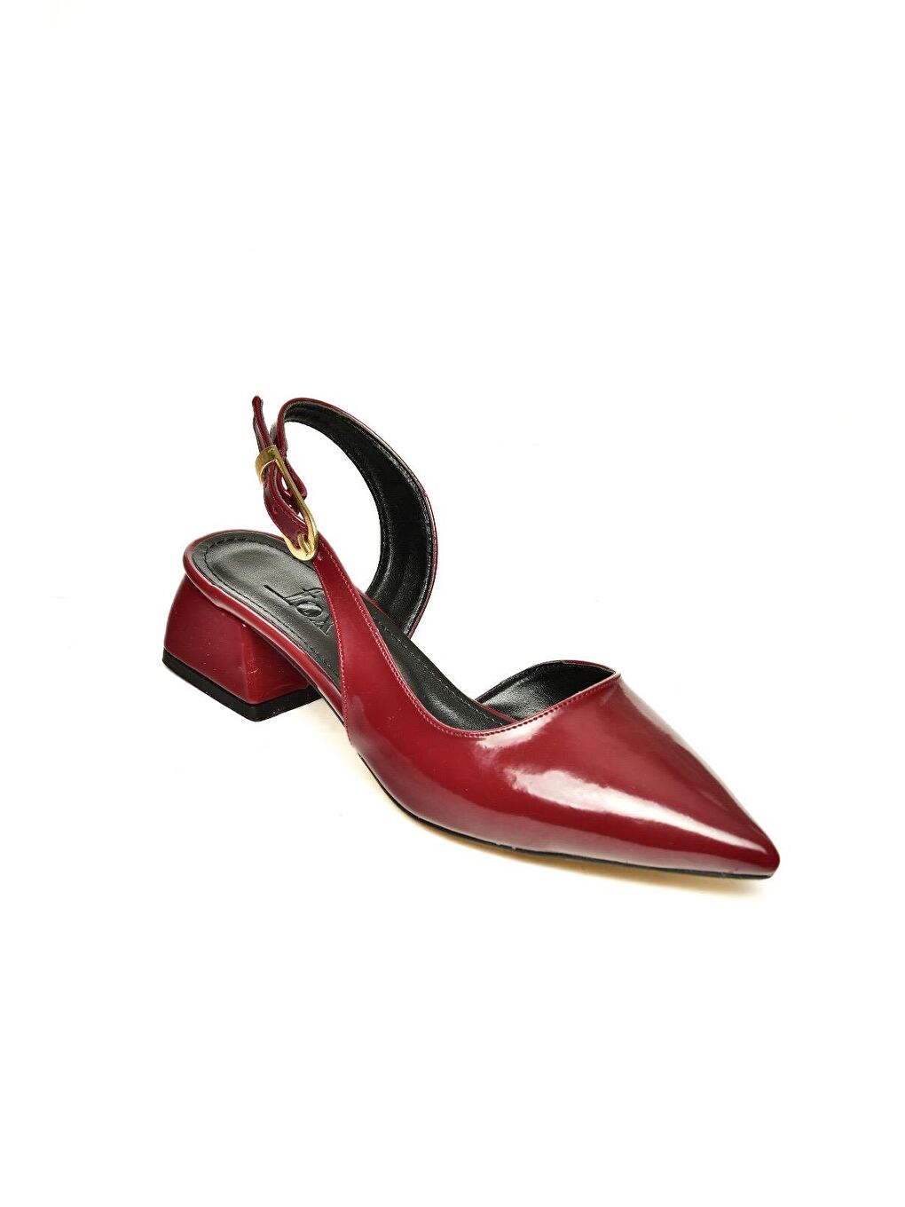 U9982124 Bordo Kadın Topuklu Ayakkabı-1