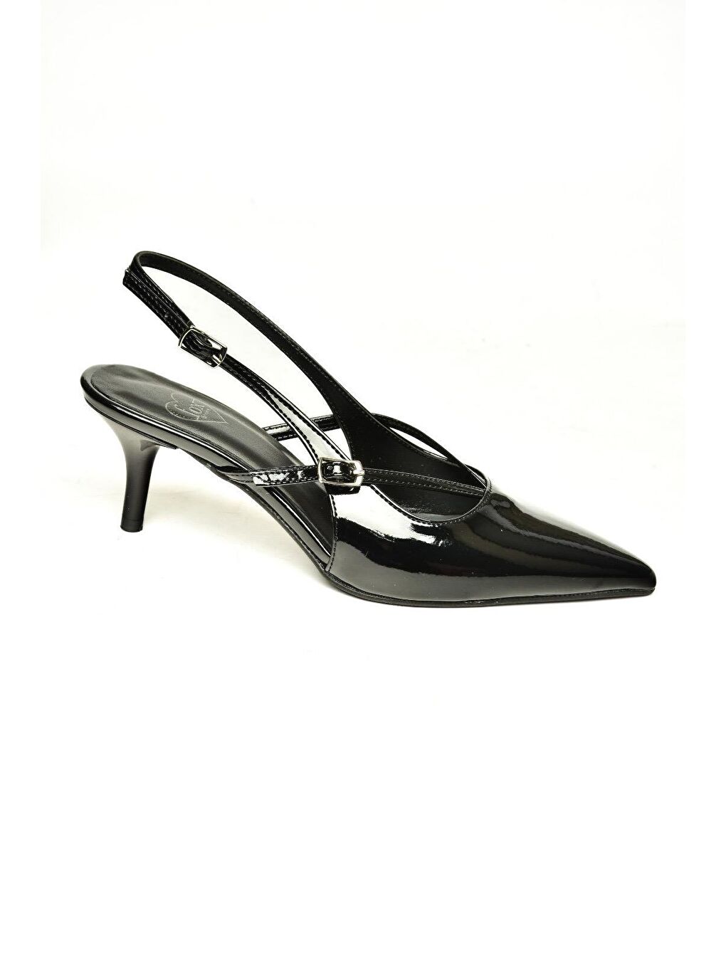 U6540745 Siyah Kadın Topuklu Ayakkabı