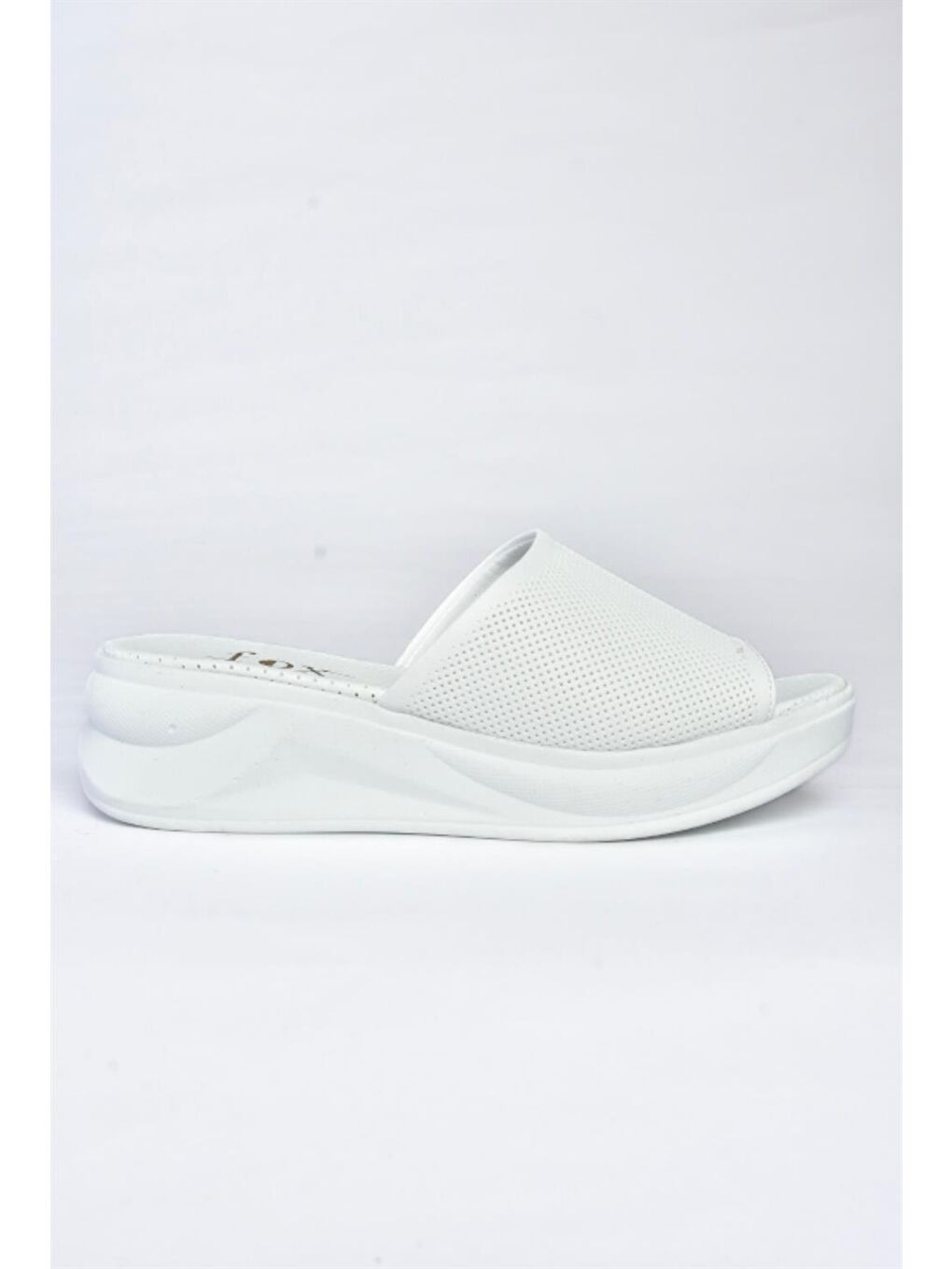 P713330409 Beyaz Kadın Terlik-3