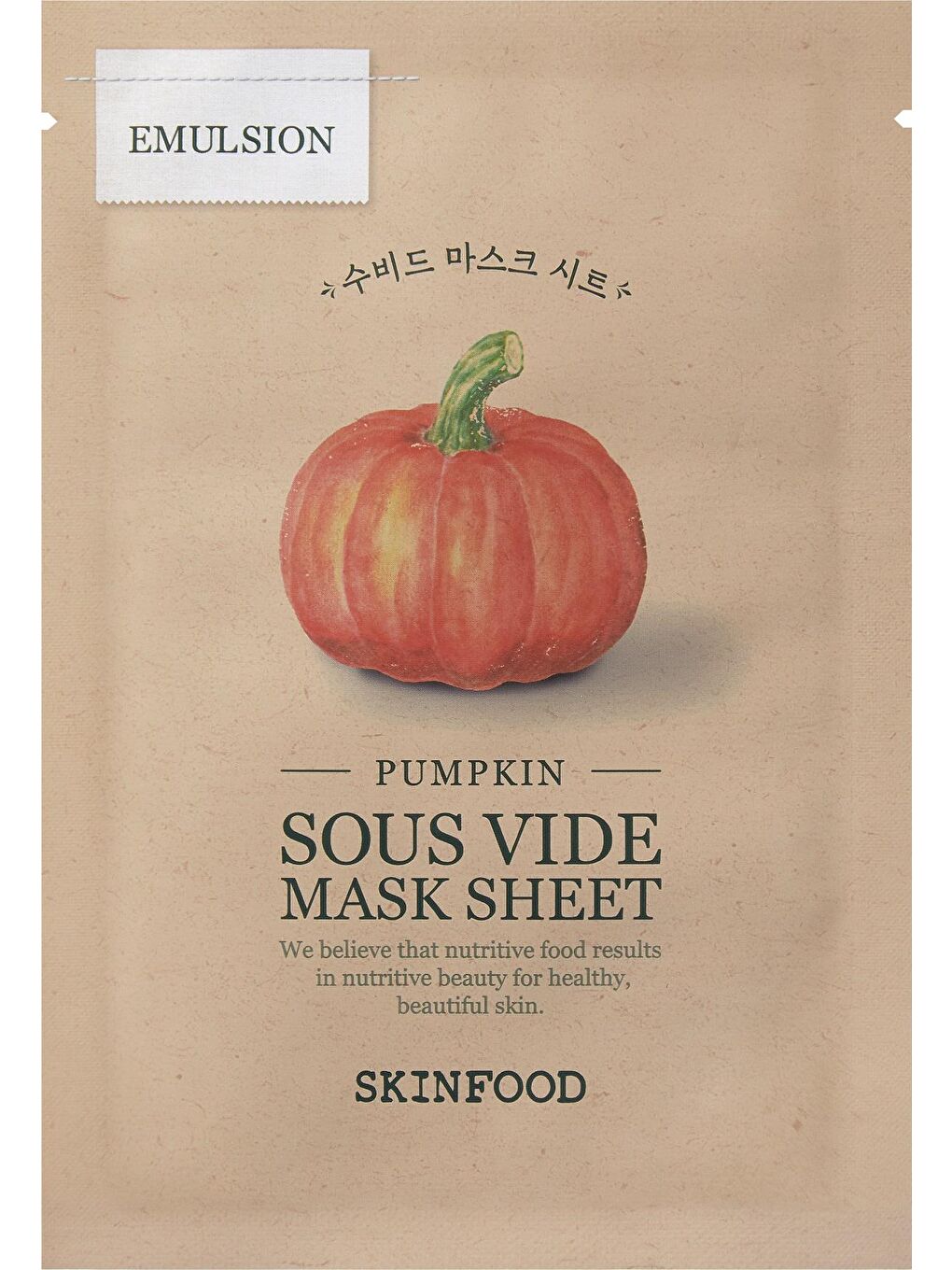 Skin Food Şeffaf Pumpkin Sous Vide Mask Sheet