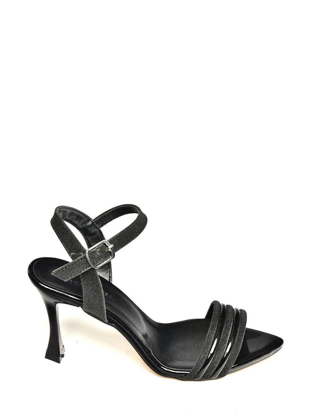 U3122063 Siyah Kadın Topuklu Ayakkabı