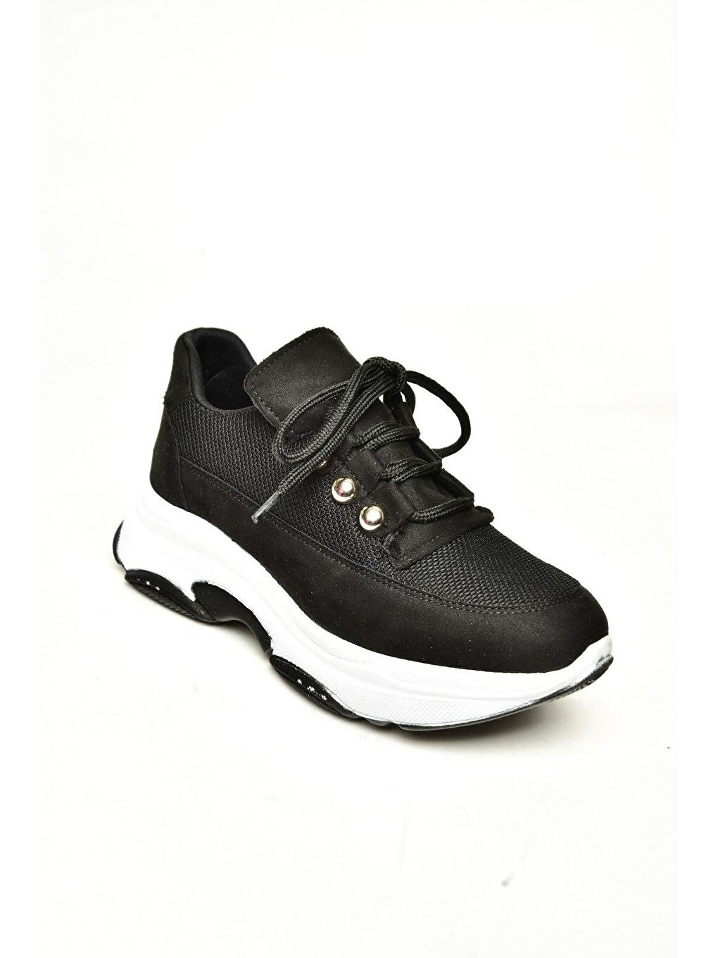 U2390326 Siyah Kadın Sneakers-1