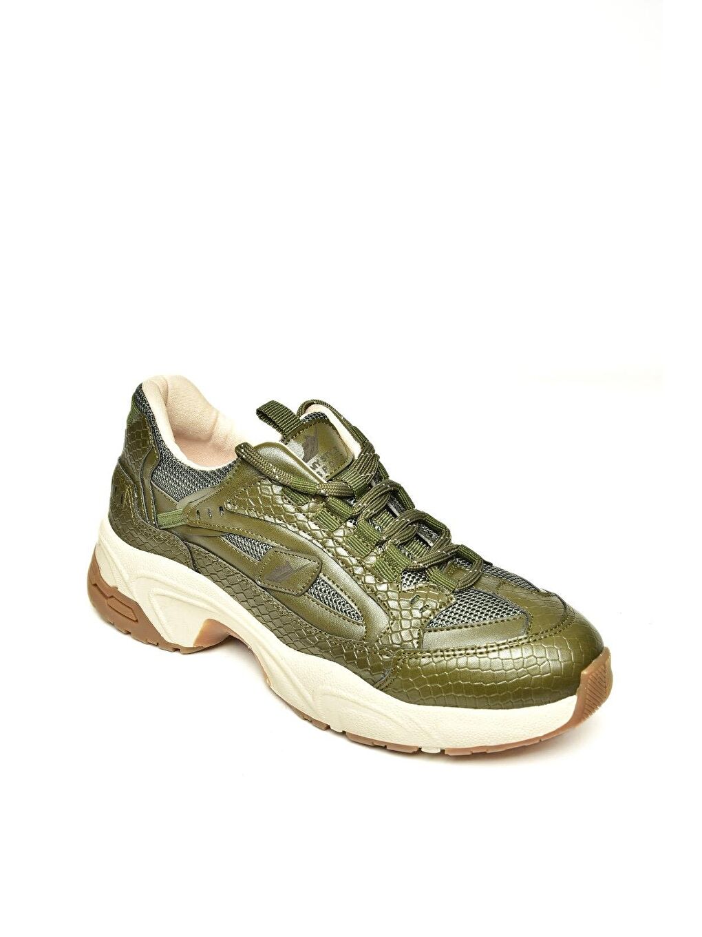 U3124142 Yeşil Kadın Sneakers-1