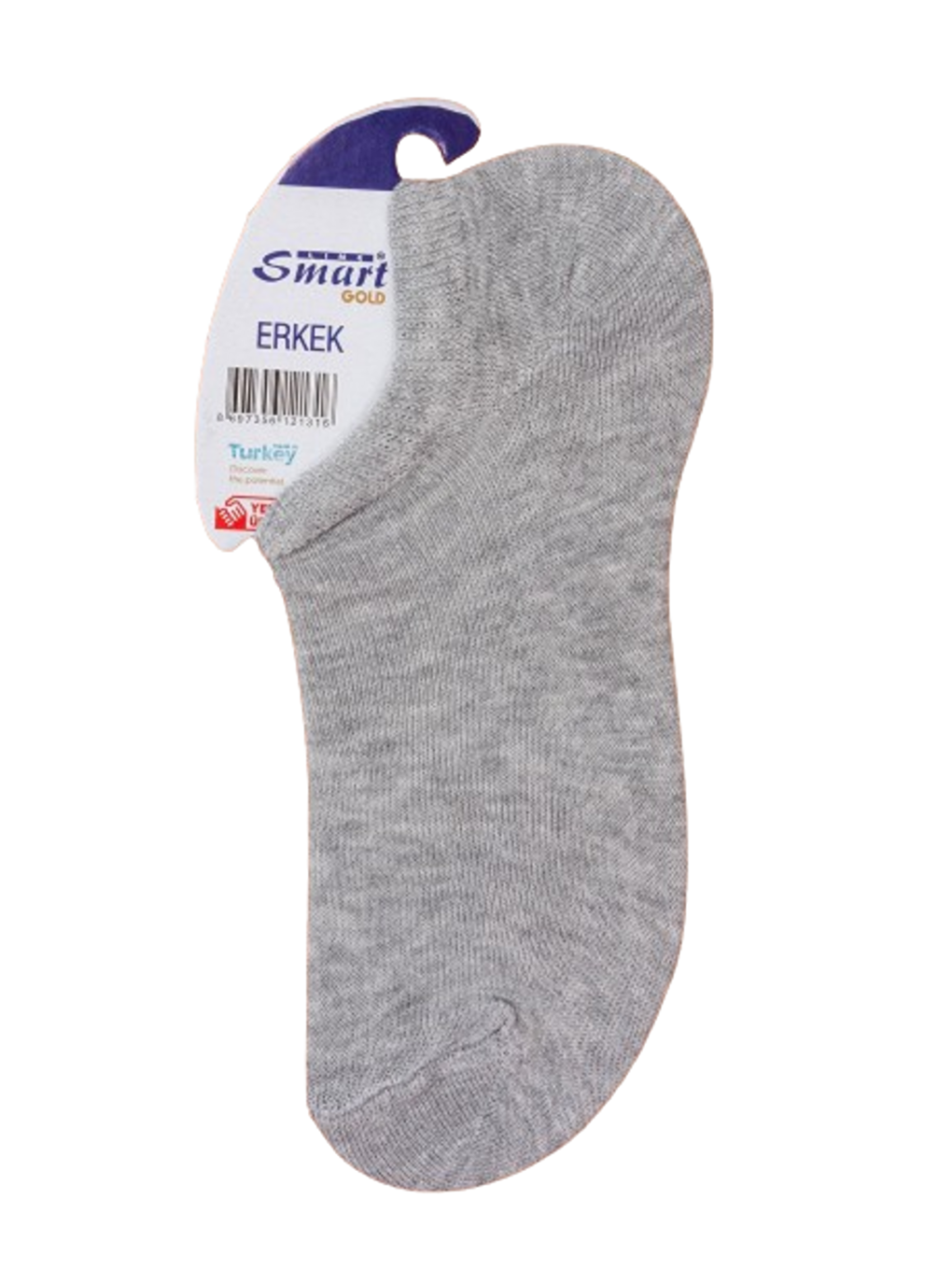 6'lı Erkek Karışık Pamuklu Sneakers Çorap-3