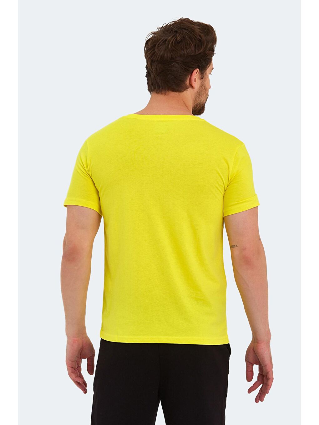 SLAZENGER Açık Sarı SARGON KTN Erkek T-Shirt Açık Sarı - 1