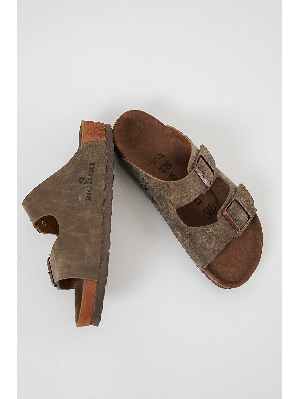 Bej Unisex Ortopedik Terlik 010182 - Vizon-6