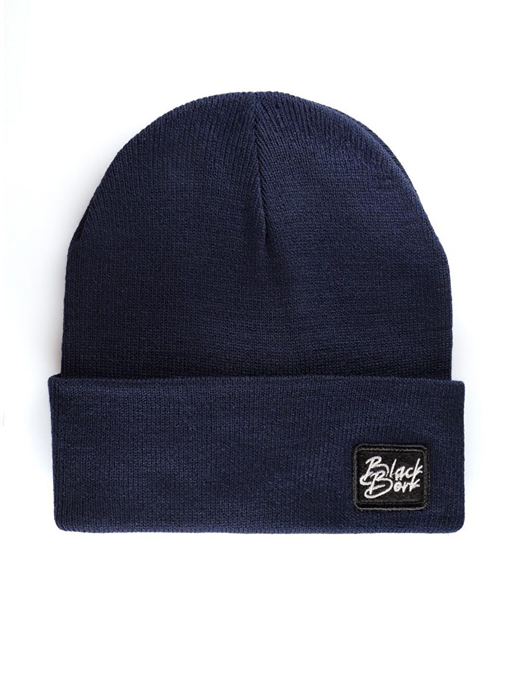 BlackBörk Canlı Lacivert V1 Akrilik Aslan - 13 Kod Logolu Unisex Lacivert Bere (Beanie) - 1