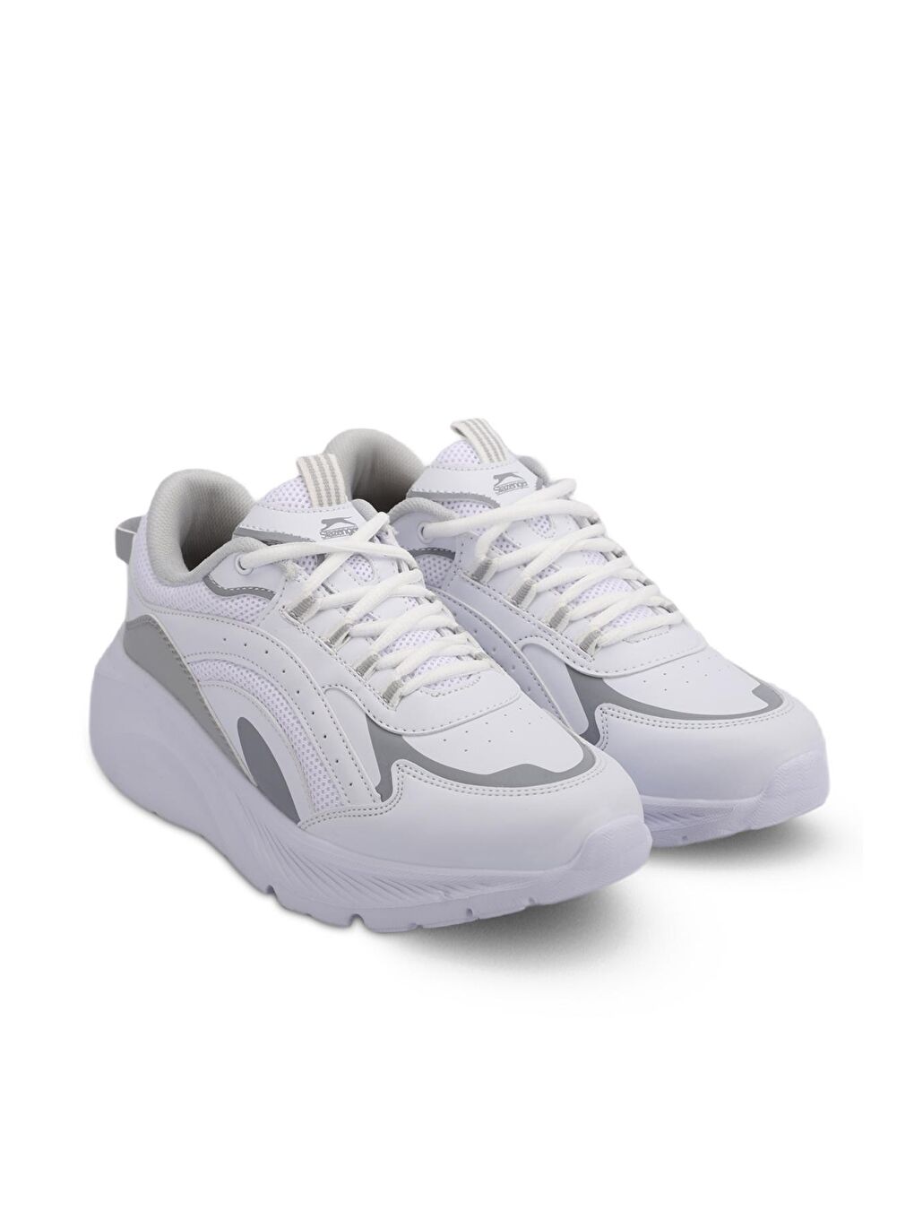 BETHEL Sneaker Kadın Ayakkabı Beyaz / Gri-1