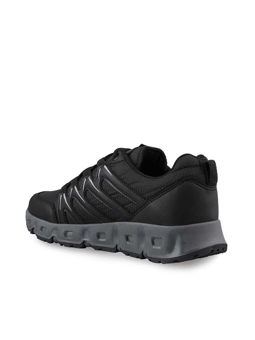 KEY I Sneaker Kadın Ayakkabı Siyah / Gümüş-2