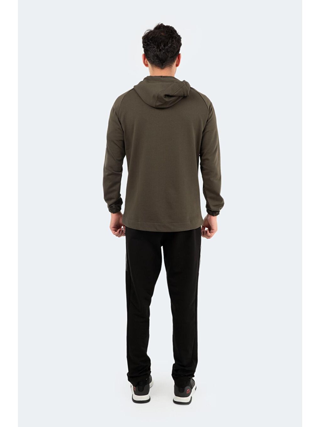 YANKOM Erkek Eşofman Takım Haki / Sarı-1