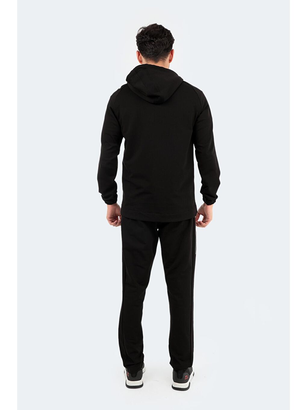 YANKOM Erkek Eşofman Takım Siyah / Yeşil-1