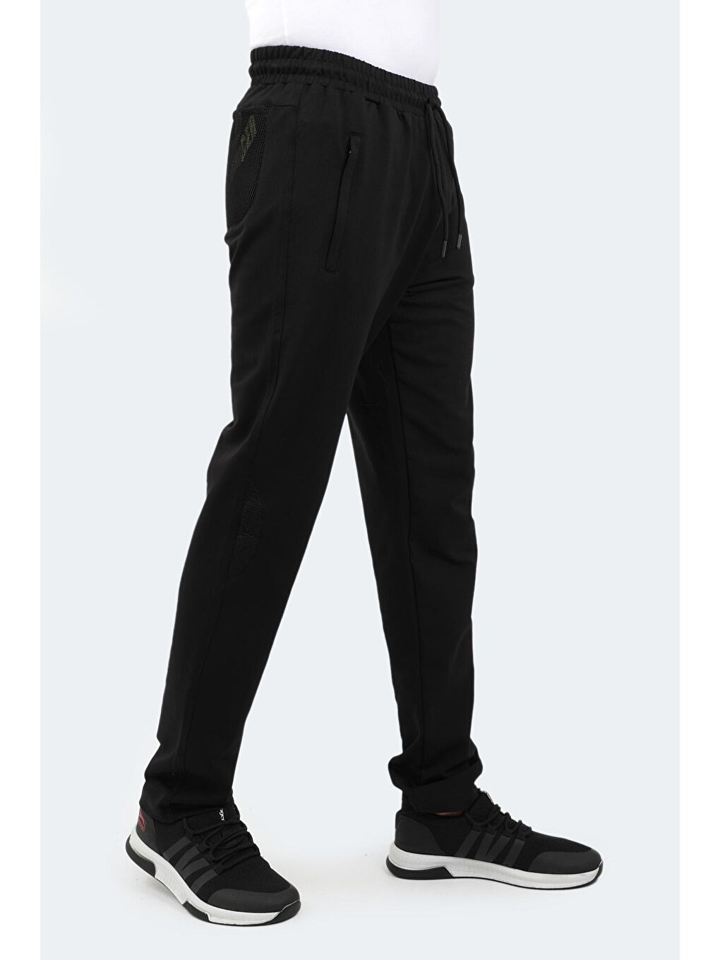 YUUN Erkek Eşofman Altı Siyah / Yeşil-2