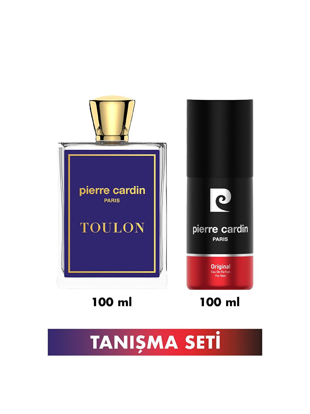 Pierre Cardin Beyaz Toulon EDT 100 ml Parfüm & Original 150 ml Deodorant Erkek Seti STCC021286