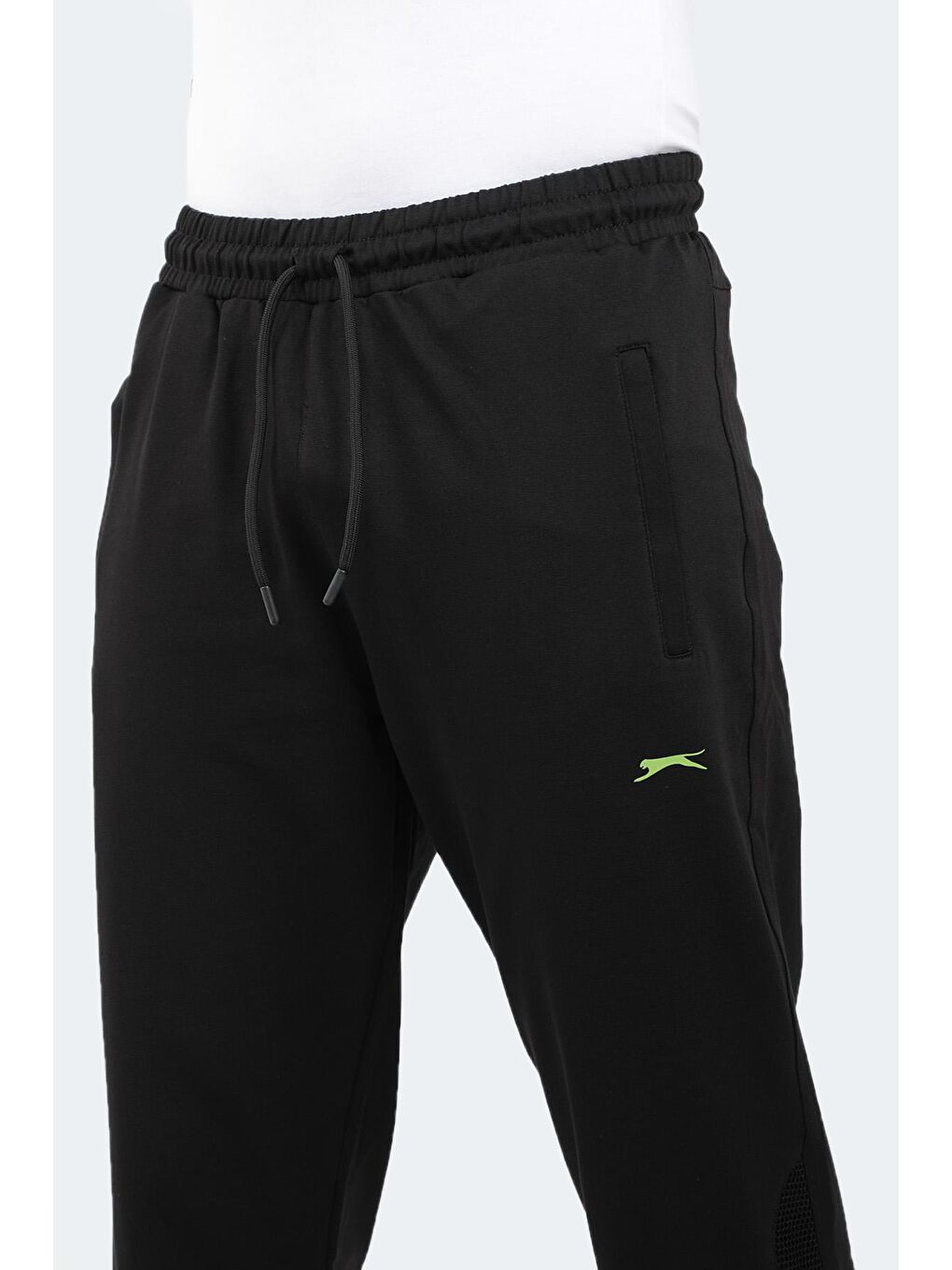 YUUN Erkek Eşofman Altı Siyah / Yeşil-4