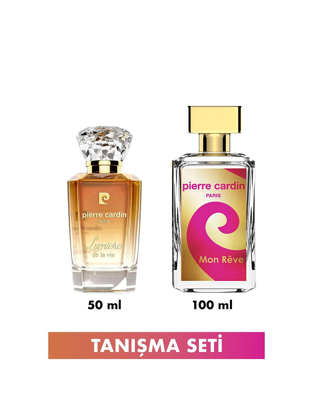 Pierre Cardin Beyaz Lumiere De La Vie EDP 50 ml & Mon Reve EDT 100 ml Kadın Parfüm Seti STCC021297