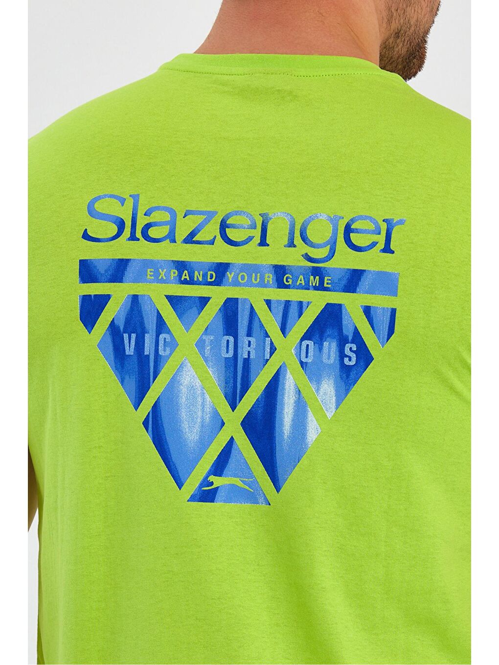 SLAZENGER Limon Sarısı PANCO Erkek Kısa Kol T-Shirt Limon - 4