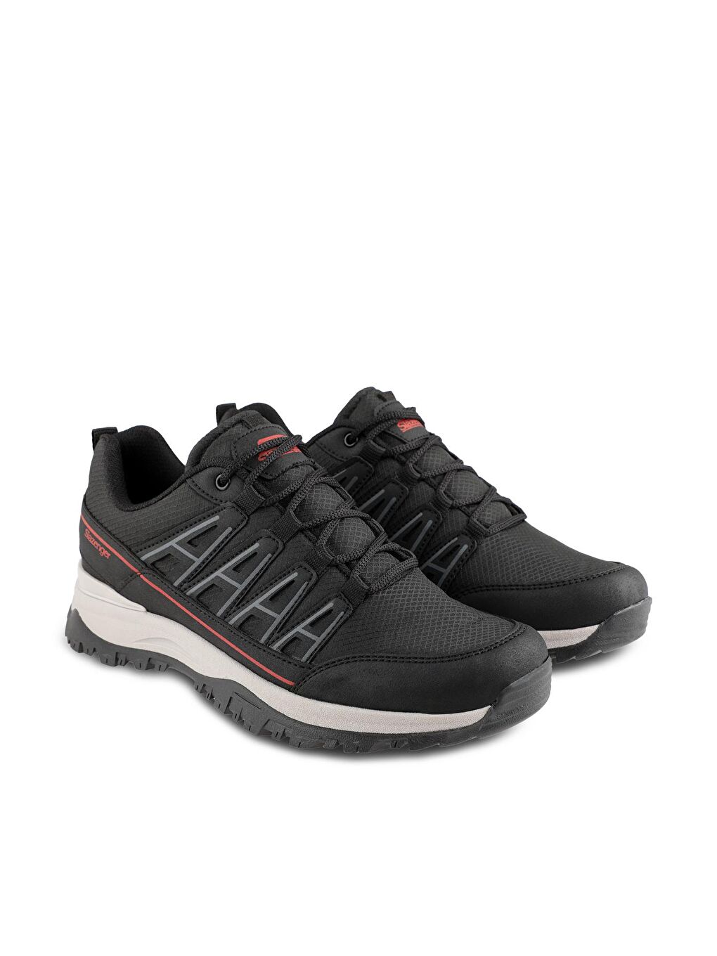 KIERA I Sneaker Erkek Ayakkabı Siyah / Kırmızı-1