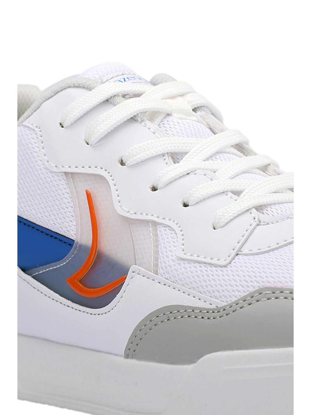 BARBRO Sneaker Erkek Ayakkabı Beyaz / Turuncu-3