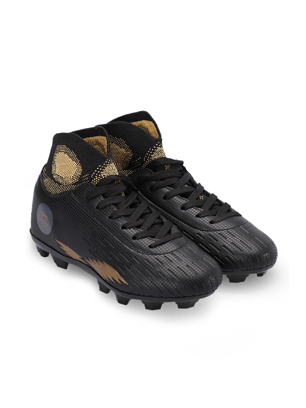 HADAS KRP Futbol Erkek Krampon Ayakkabı Siyah / Sarı-1