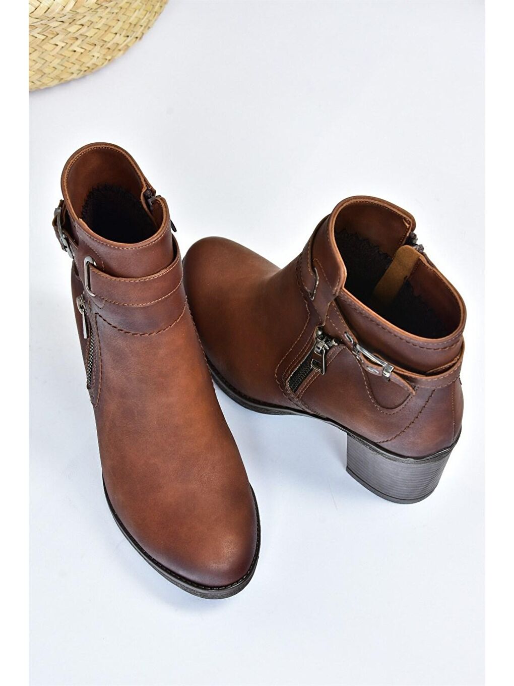 Kahverengi L6741615 Taba Kadın Bot-3