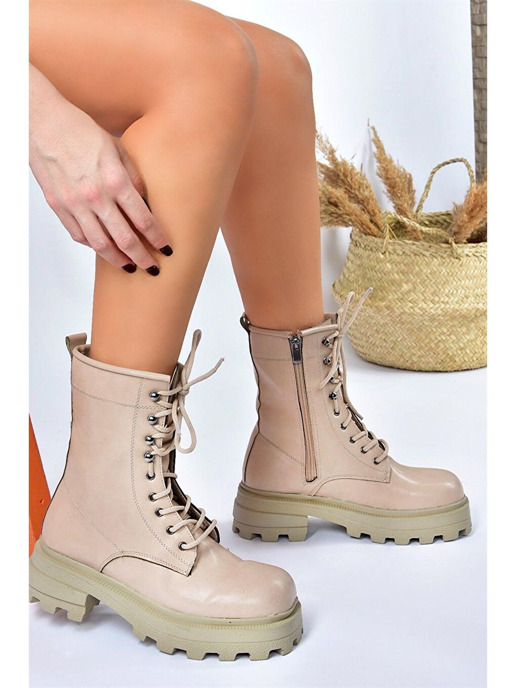 Bej L9967500 Ten Kadın Bot