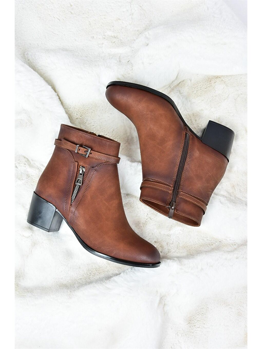 Kahverengi L6741552 Taba Kadın Bot-4