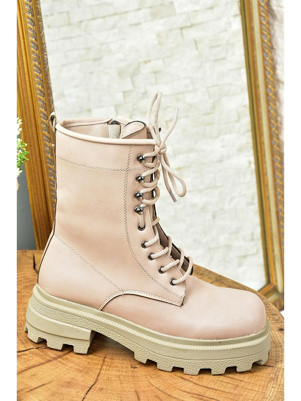 Bej L9967500 Ten Kadın Bot-3