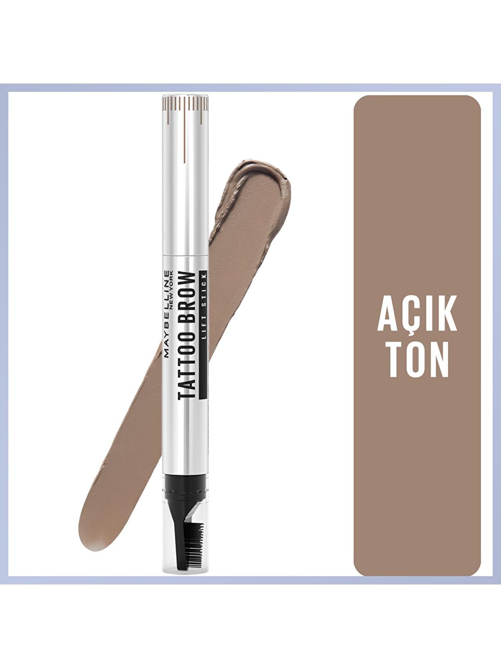 MAYBELLINE NEWYORK Kahverengi Tattoo Brow Lift Kaş Kalemi - 01 Blonde (Açık Ton)