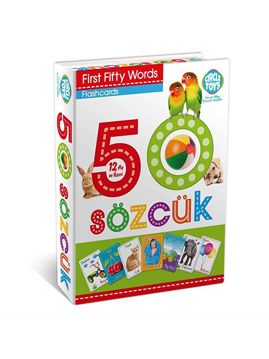 Circle Toys Karışık 50 Sözcük