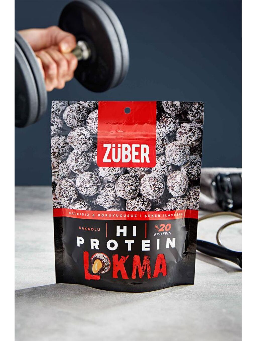 Züber Renksiz Hi Protein Lokma Kakaolu, 84g X 6 Paket - 2