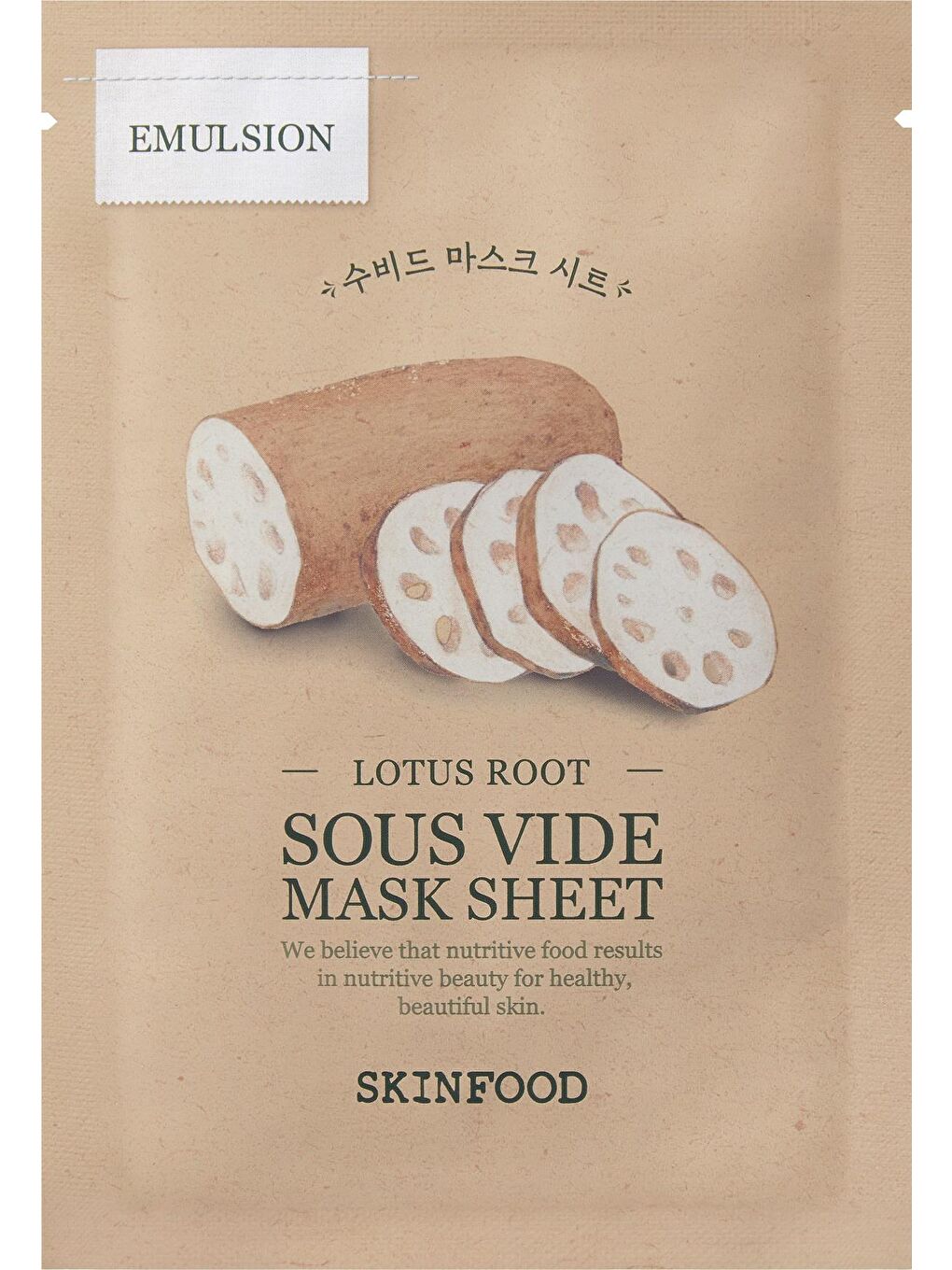 Skin Food Şeffaf Lotus Root Sous Vide Mask Sheet