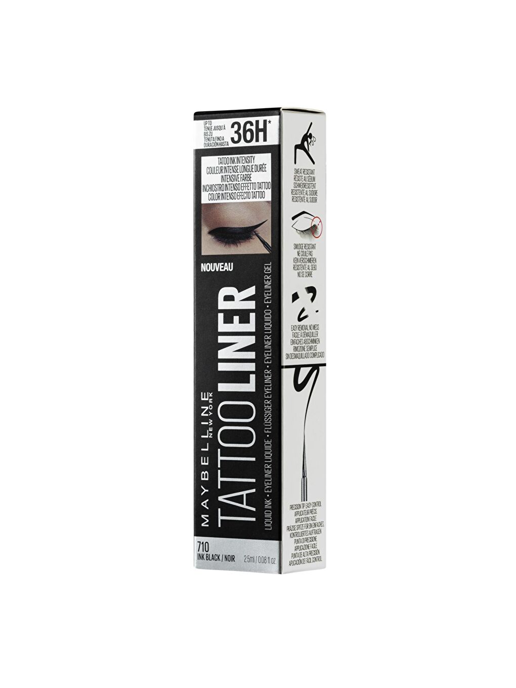 MAYBELLINE NEWYORK Siyah Tattoo Liner Likit Eyeliner - Siyah - 2