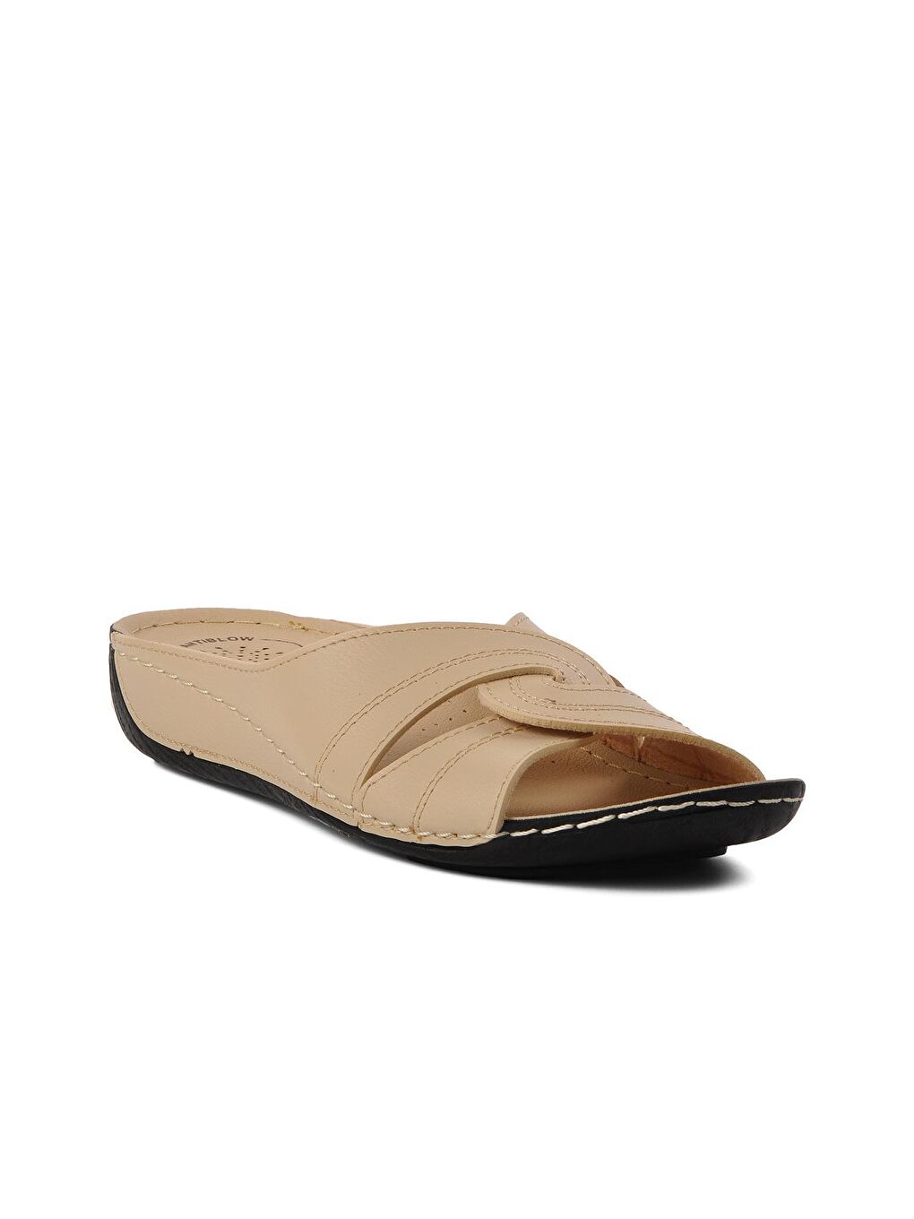 16.027 Bej Kadın Günlük Terlik-2