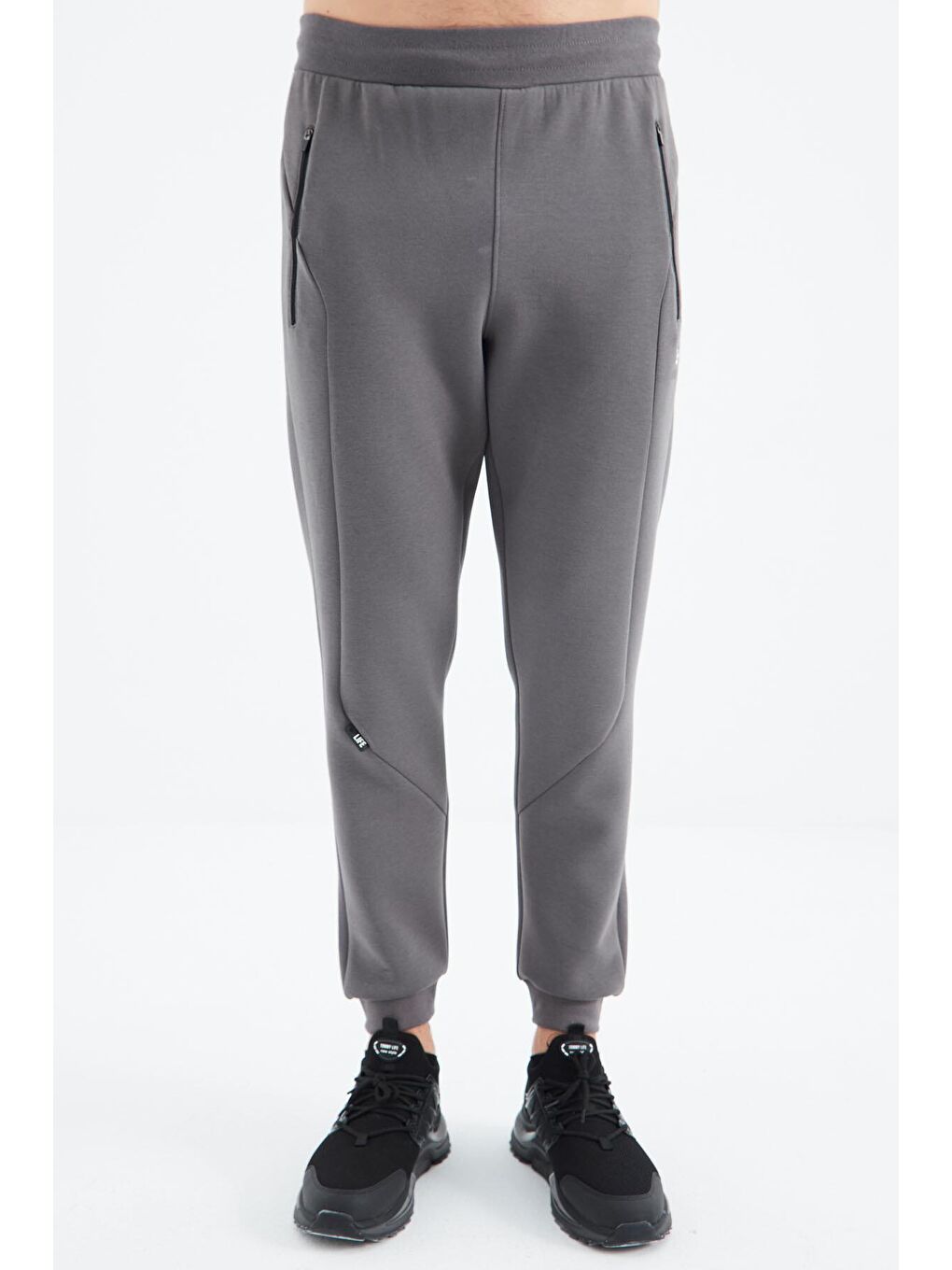 TOMMYLIFE Koyu Gri Jogger Erkek Eşofman Alt - 82104