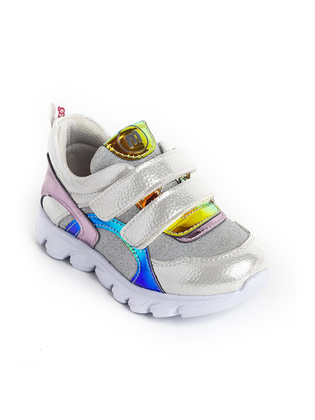 Ekru Kız Çocuk Sedef Ortopedik Destekli Çocuk Spor Ayakkabı-1