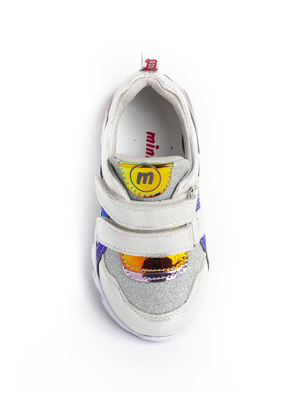 Ekru Kız Çocuk Sedef Ortopedik Destekli Çocuk Spor Ayakkabı-3