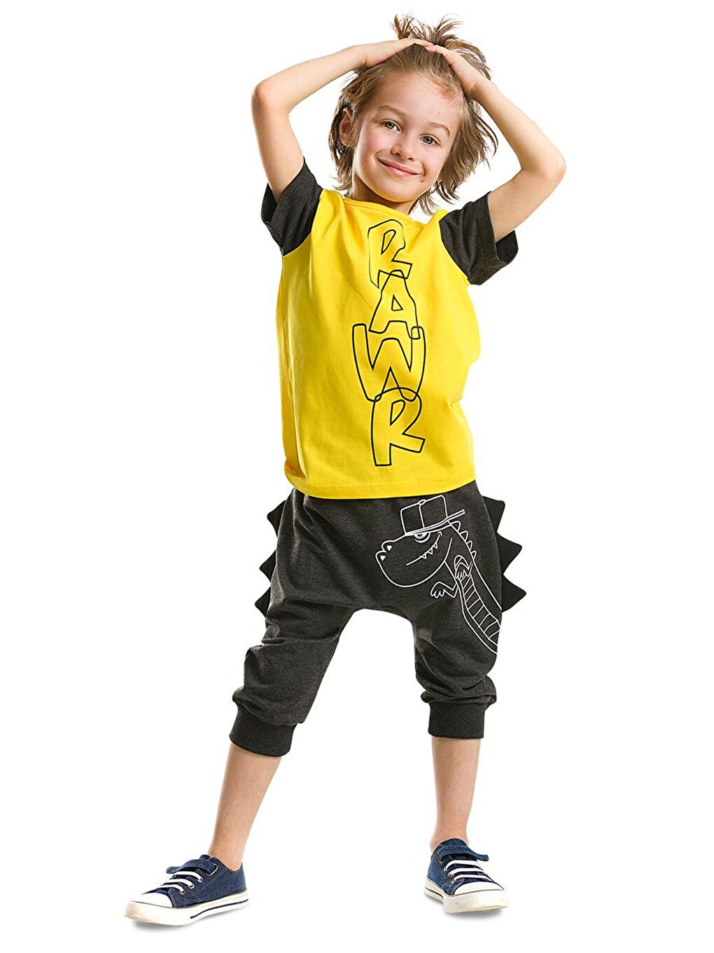 Karışık Tırtırlı Rawr Baggy Takım